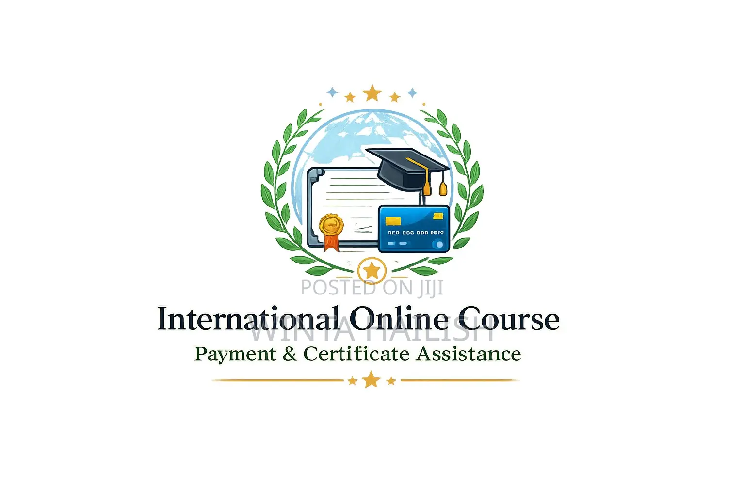 International Online Course Payment Certificate Assistance