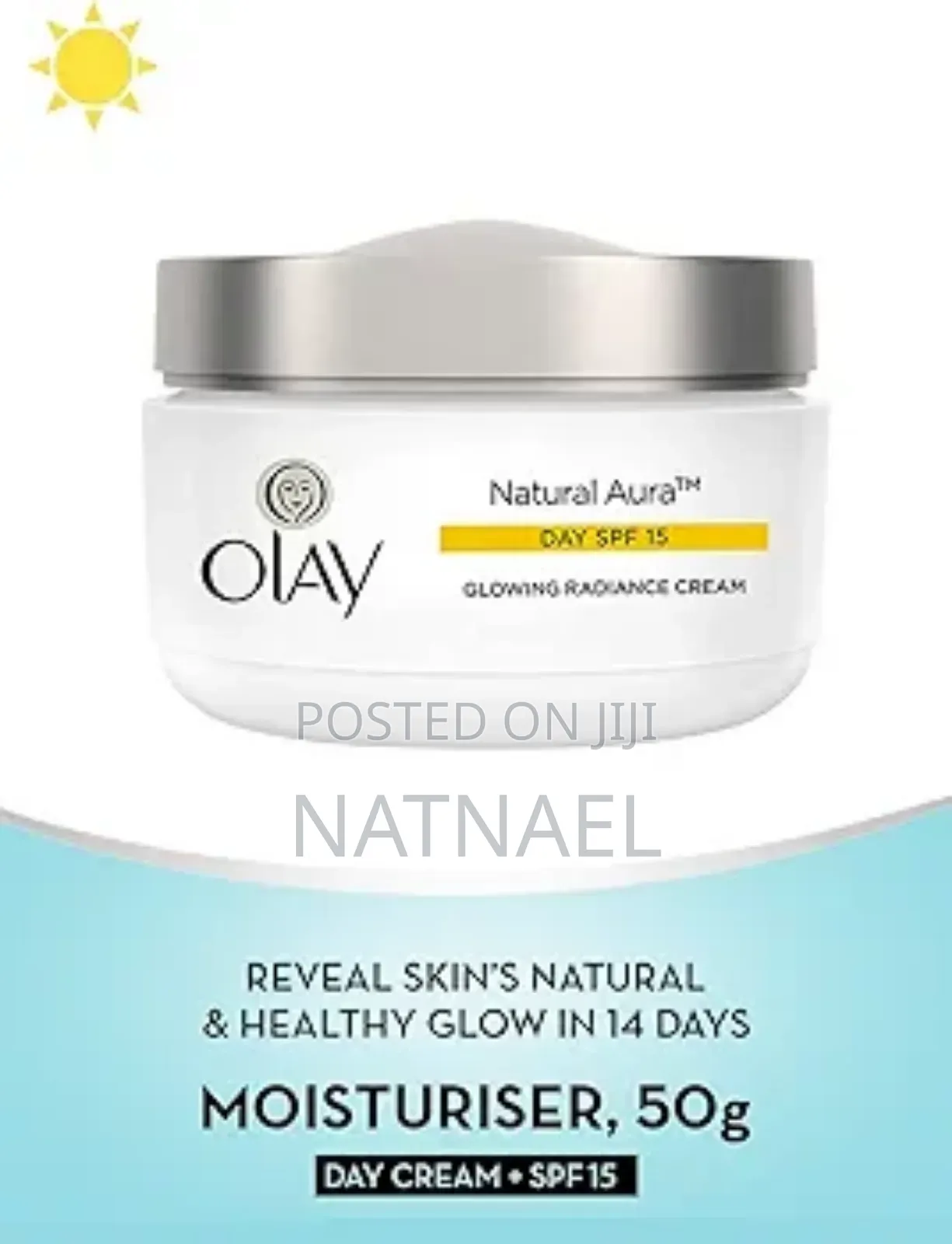 Olay Natural Aura Day SPF 15 Glowing Radiance Cream