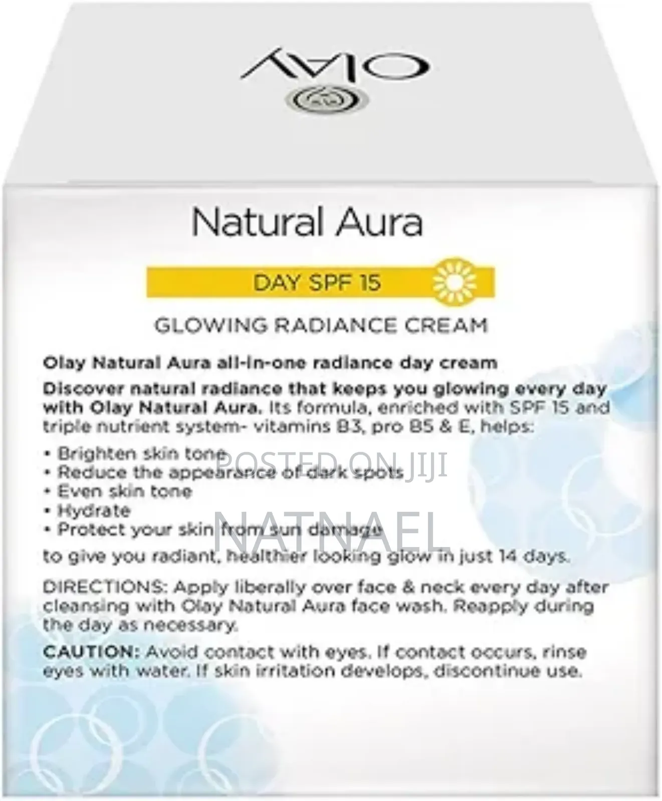 Olay Natural Aura Day SPF 15 Glowing Radiance Cream