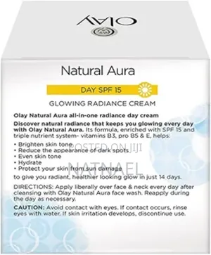 Olay Natural Aura Day SPF 15 Glowing Radiance Cream