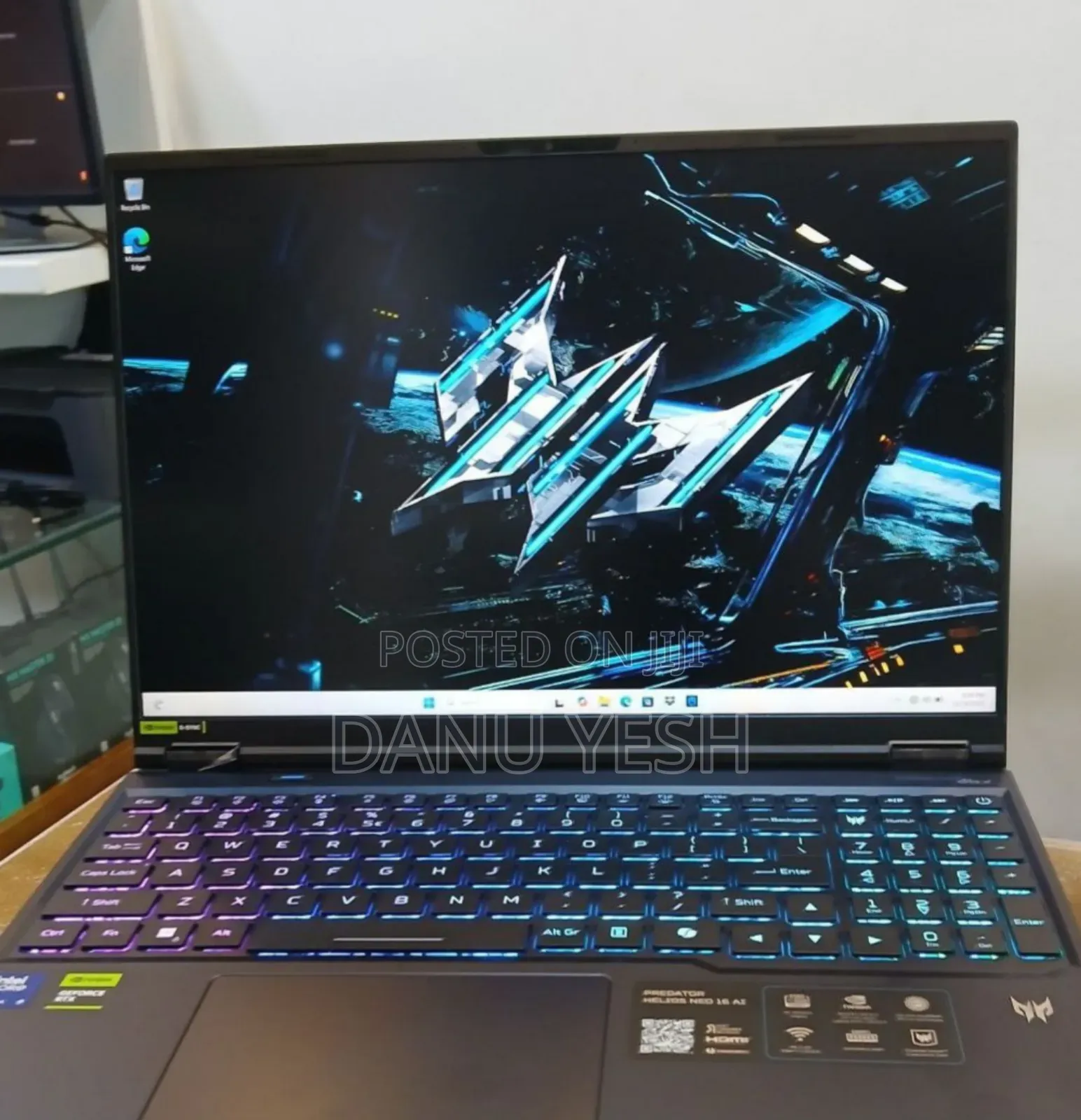 New Laptop Acer Predator Helios Neo 16 32GB Intel Core Ultra 9 SSD 1T