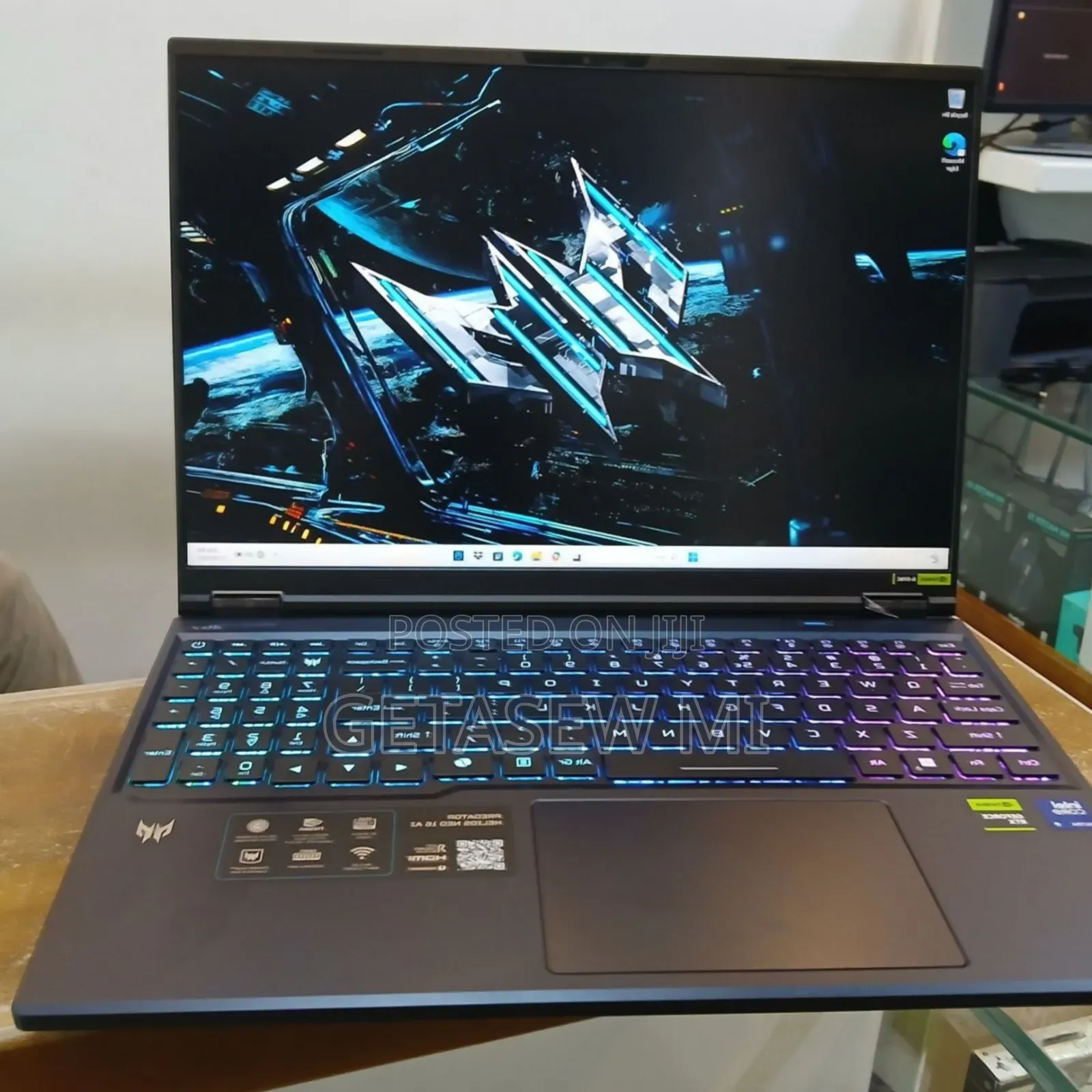 New Laptop Acer Predator Helios Neo 16 32GB Intel Core Ultra 9 SSD 1T