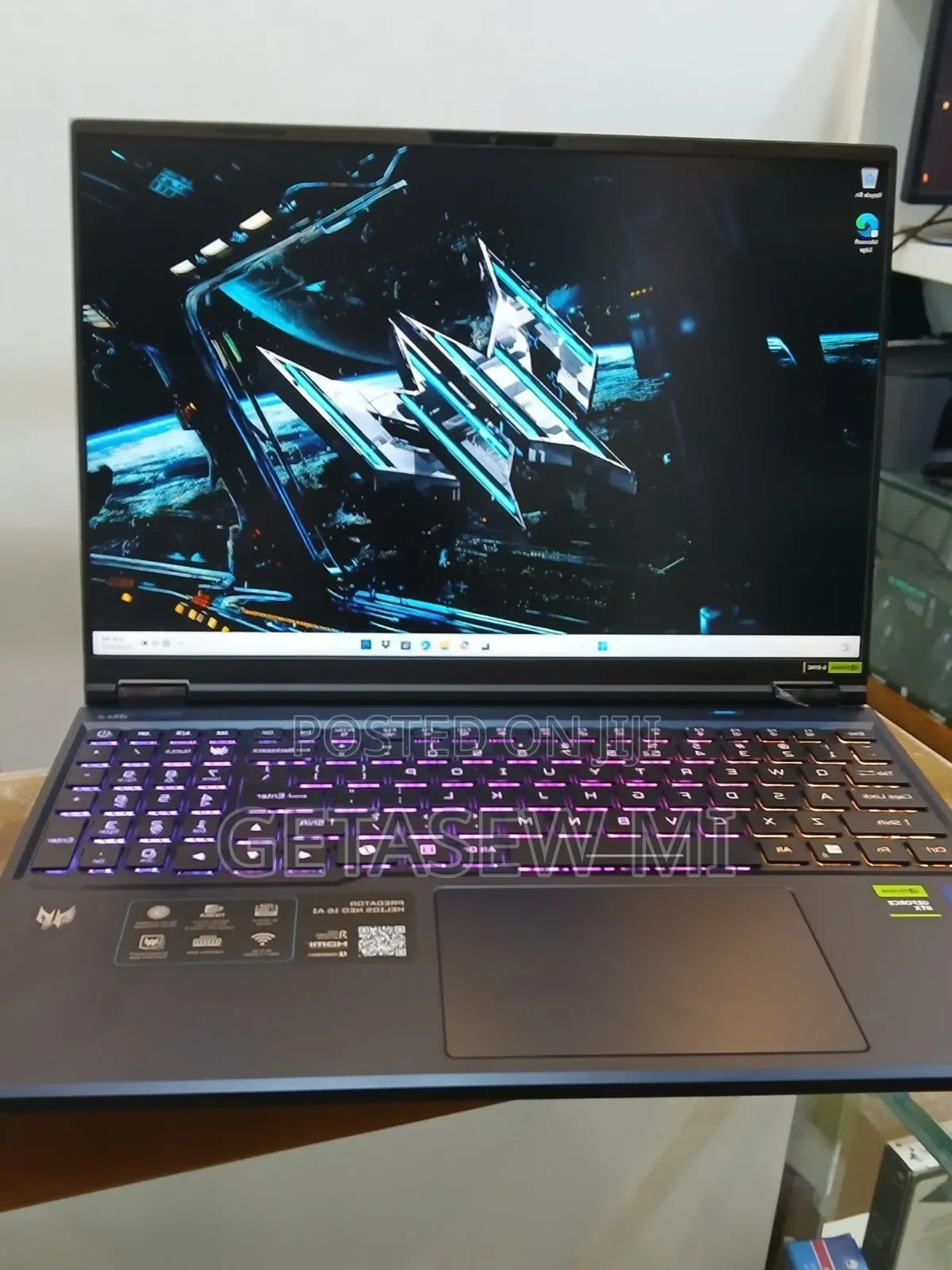 New Laptop Acer Predator Helios Neo 16 32GB Intel Core Ultra 9 SSD 1T