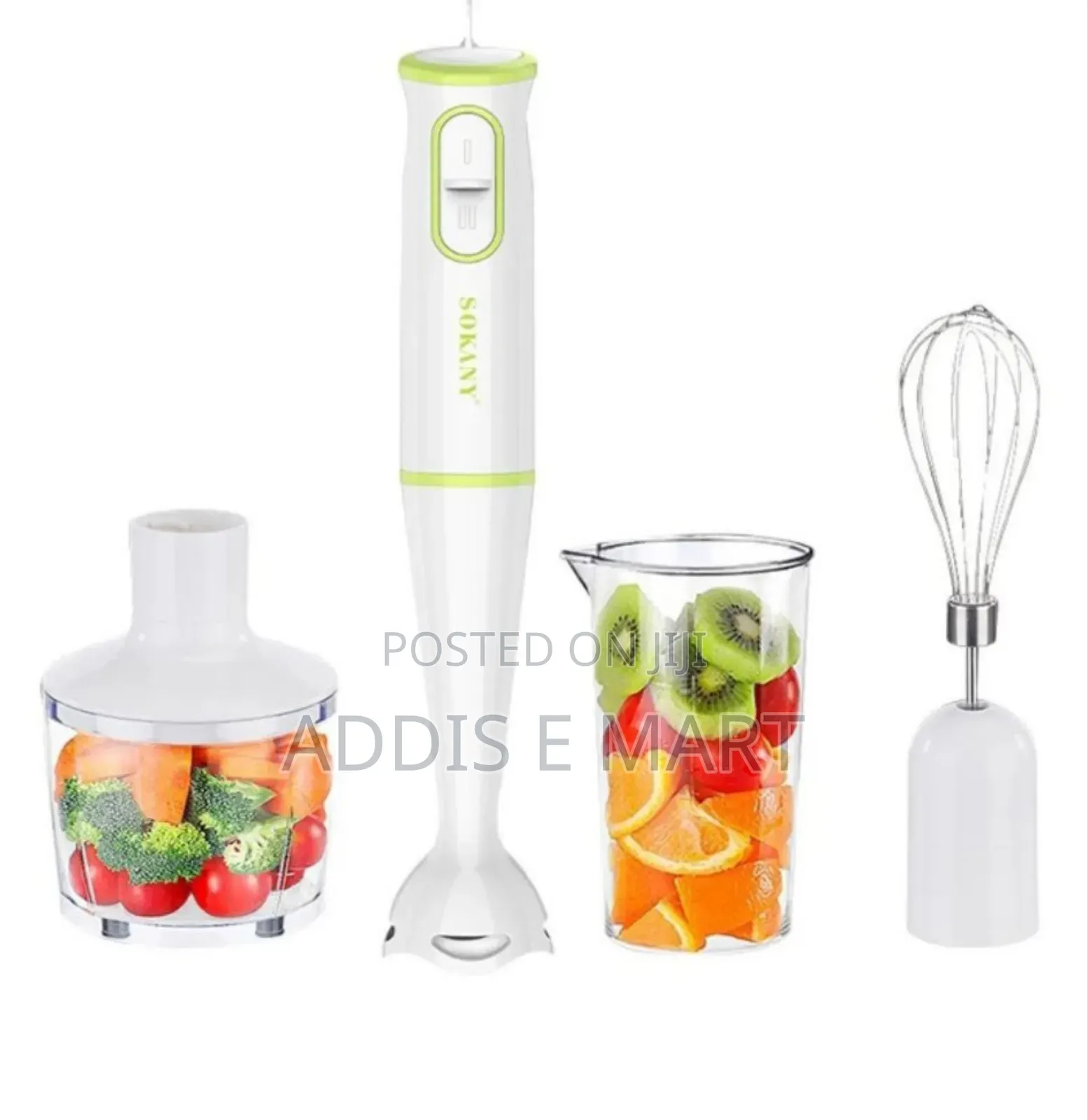 Sokany 4 in 1 Hand Blender