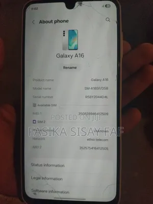 Samsung Galaxy A16 128 GB White