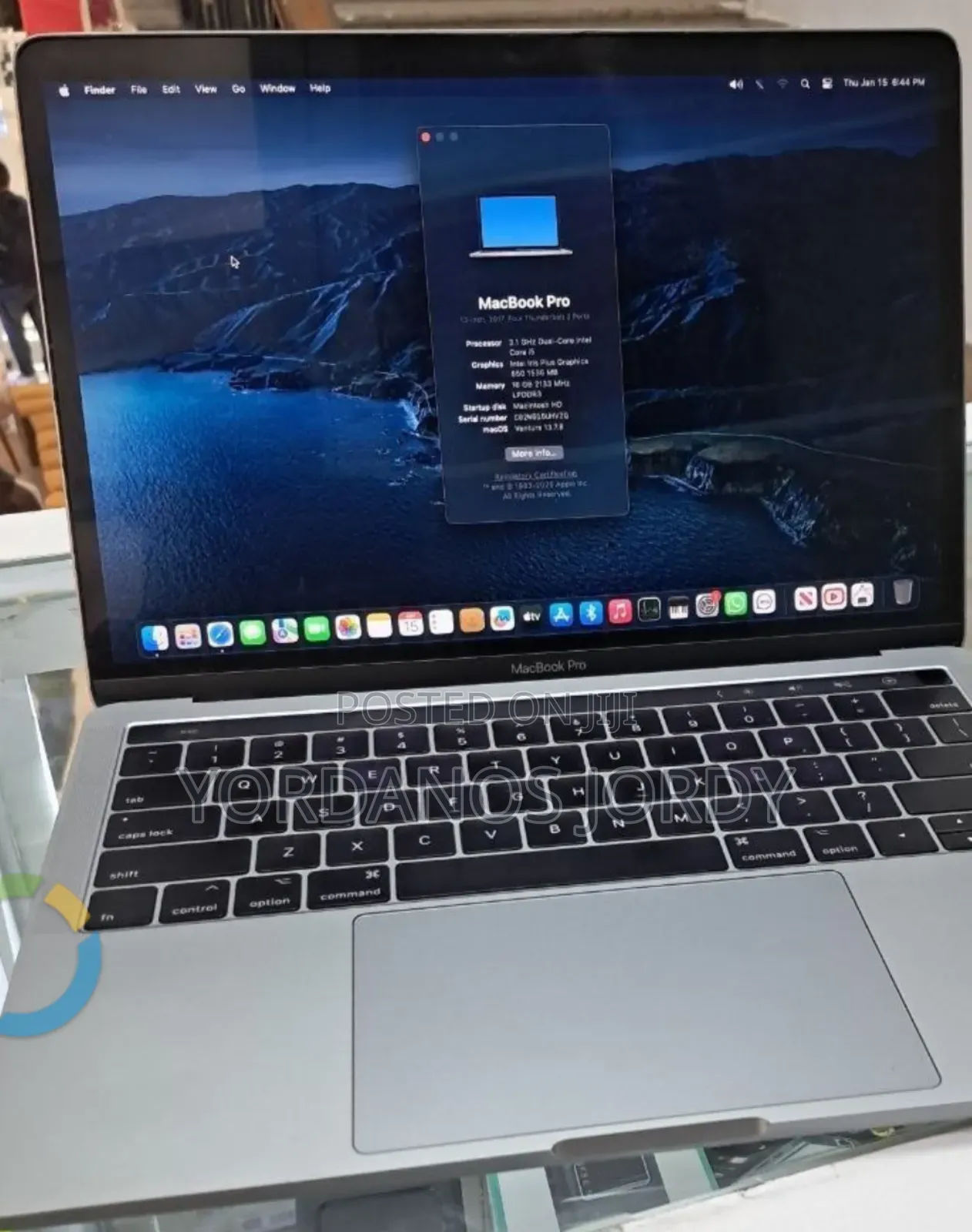 New Laptop Apple MacBook Pro 2017 16GB Intel Core I5 SSD 256GB