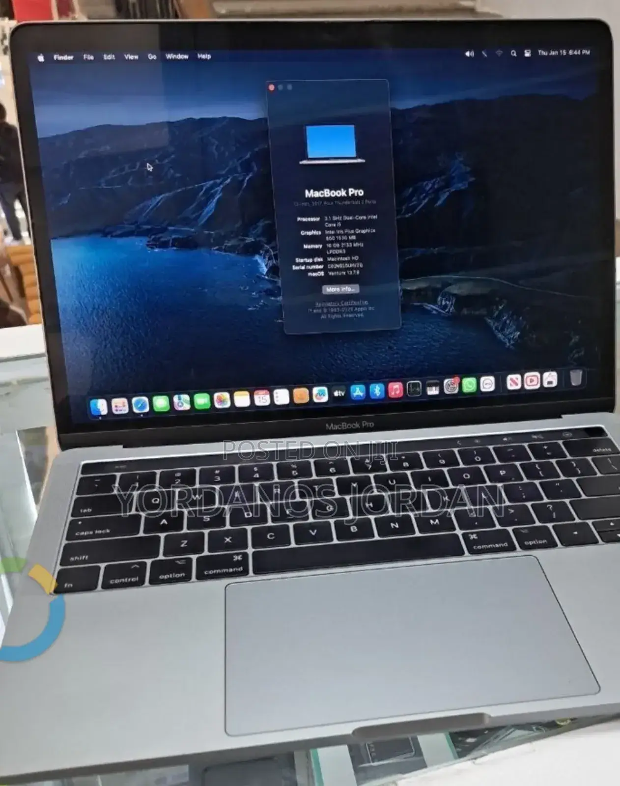 New Laptop Apple MacBook Pro 2017 16GB Intel Core I5 SSD 256GB