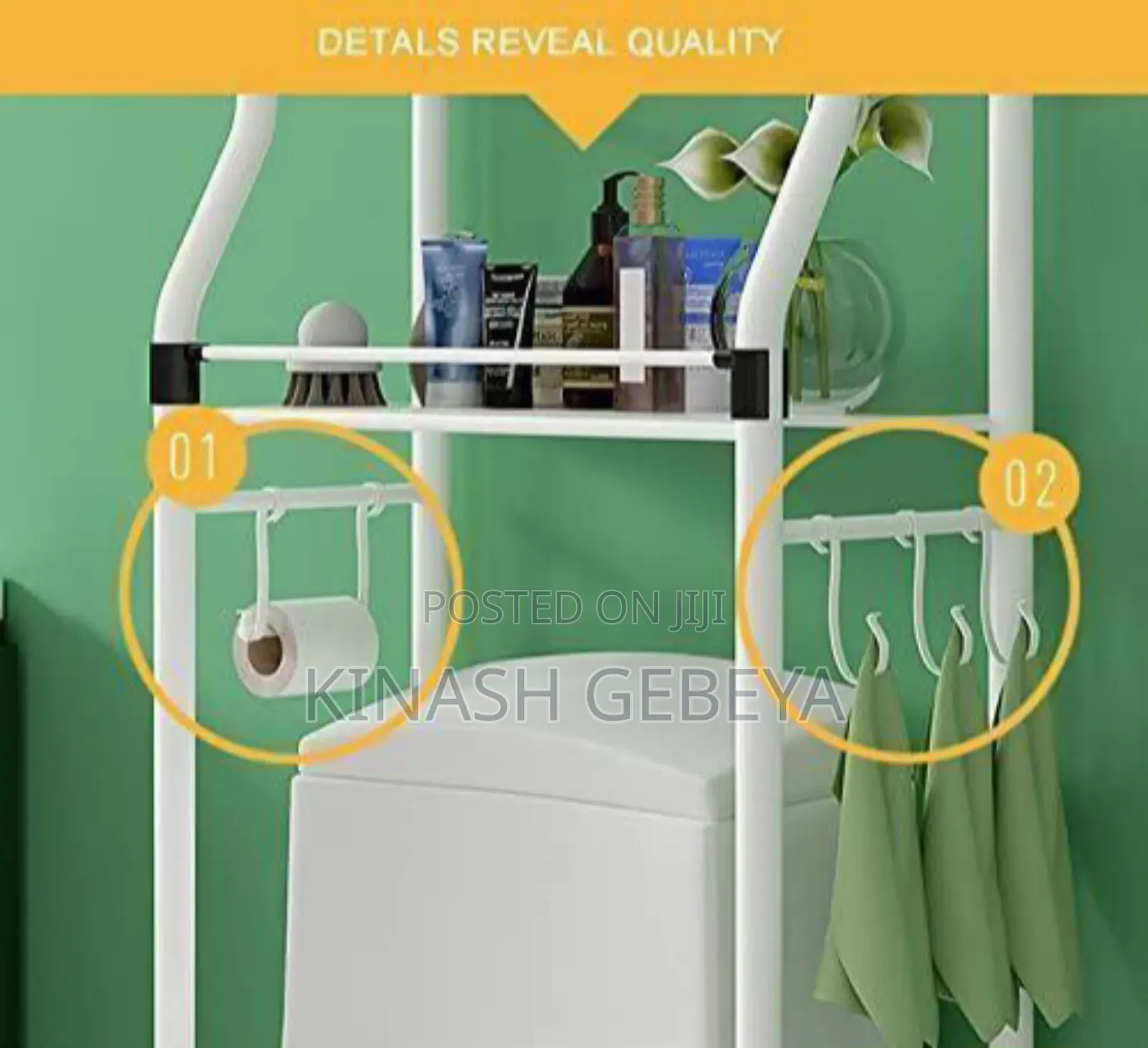 3 Layer High Quality Toilet Rack
