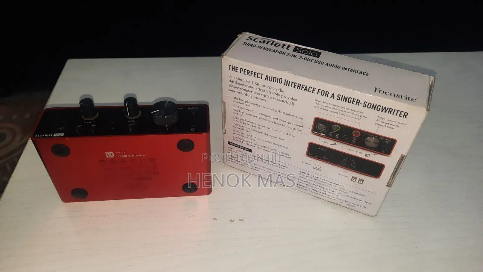 Focusrite Solo 3rd Gen