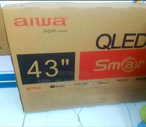 Aiwa 43 Inch Tv Smart HDR Qled Frameless New 2025 Products Tv