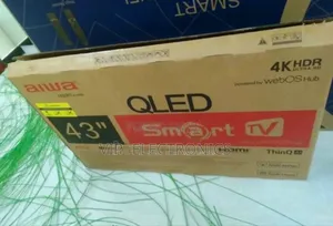 Aiwa 43 Inch Tv Smart HDR Qled Frameless New 2025 Products Tv
