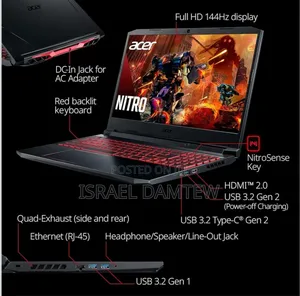 Laptop Acer Nitro 5 8GB Intel Core I5 HDD+SSD 1T