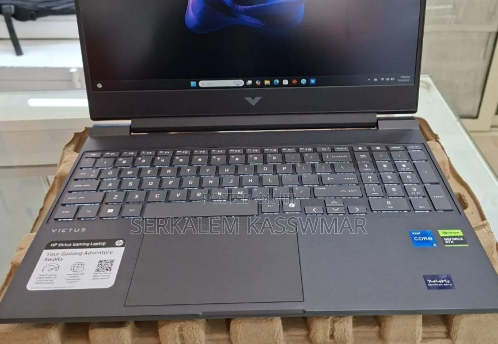 New Laptop HP Victus 15 16GB Intel Core I5 SSD 512GB
