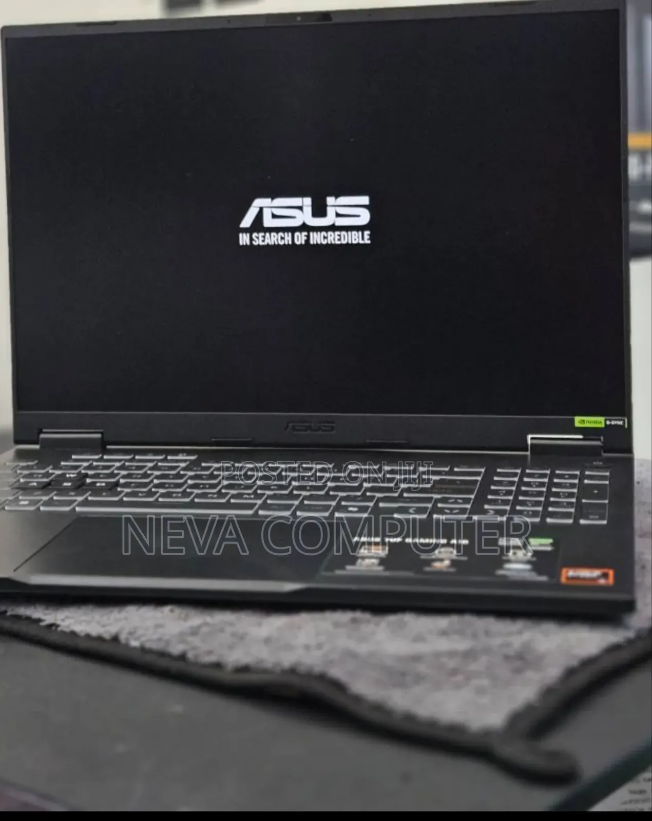 New Laptop Asus TUF Gaming A15 32GB AMD Ryzen 9 SSD 1T