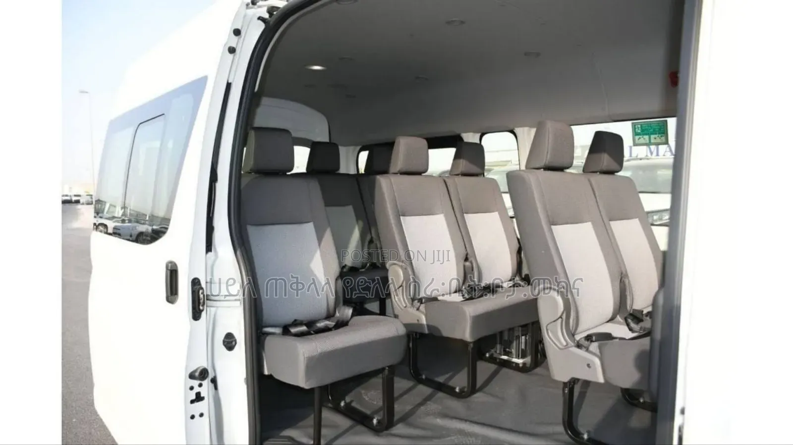 New Toyota HiAce 2025 White