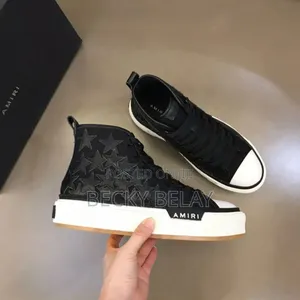Amiri Stars Court High Top Shoes