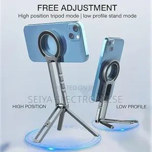 Portable Magnetic Phone Tripod Bracket.