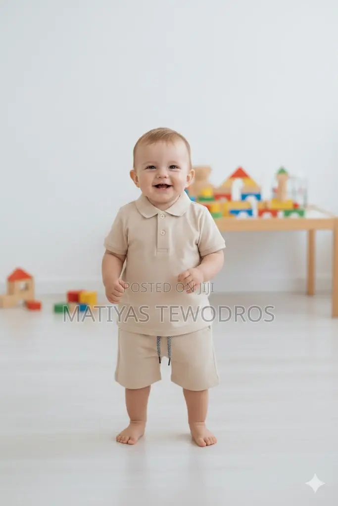 የልጆች ልብስ / ቲ ሸርት + ቁምጣ