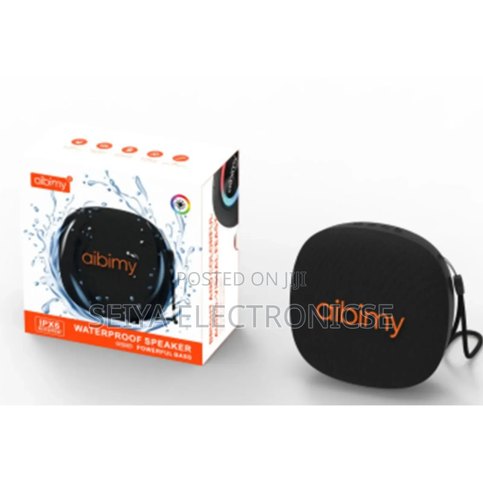 Aibimy My362bt Waterproof Powerful Bass Bluetooth Speaker.