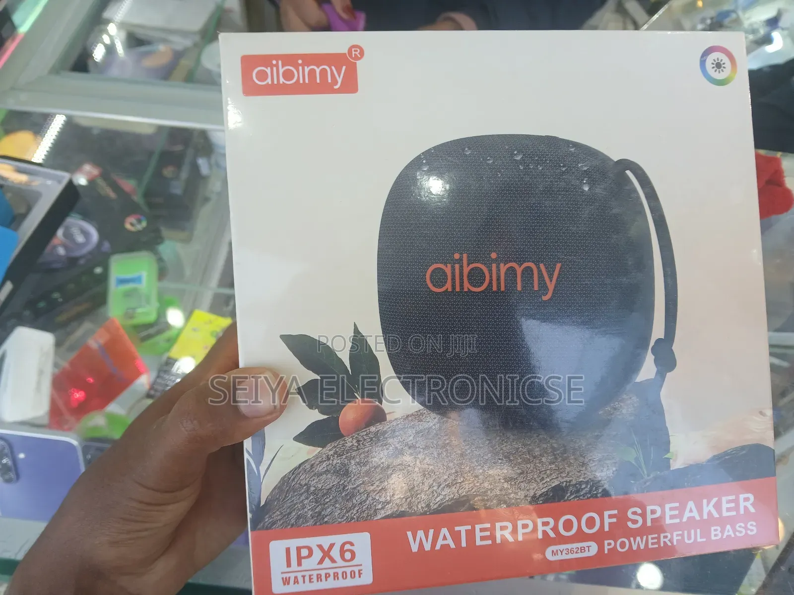 Aibimy My362bt Waterproof Powerful Bass Bluetooth Speaker.