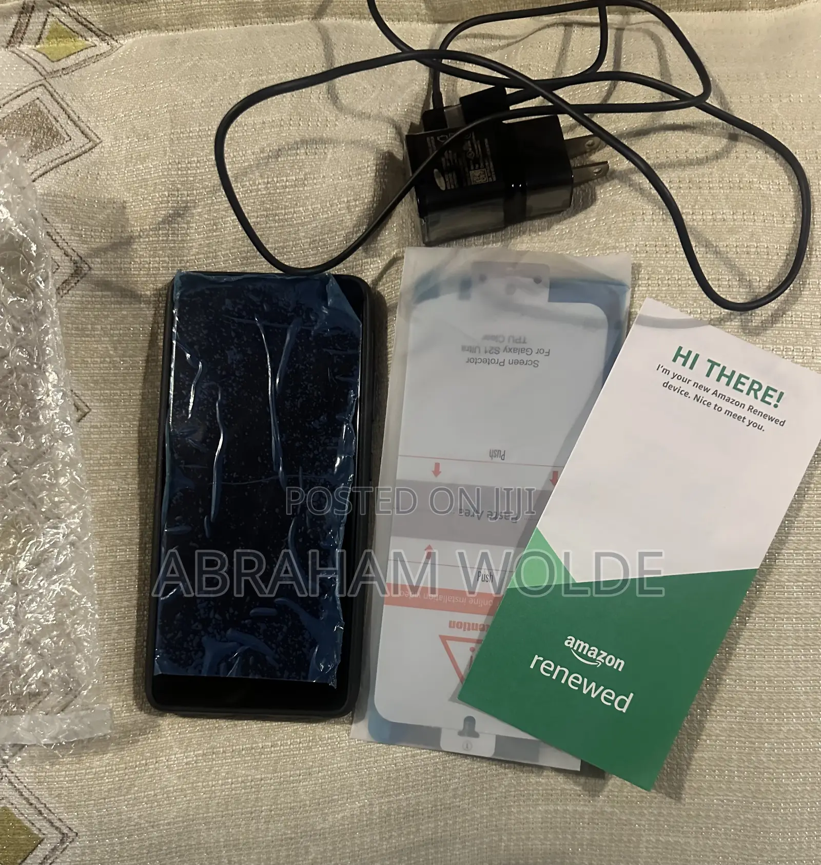 New Samsung Galaxy S21 Ultra 5G 128 GB Black