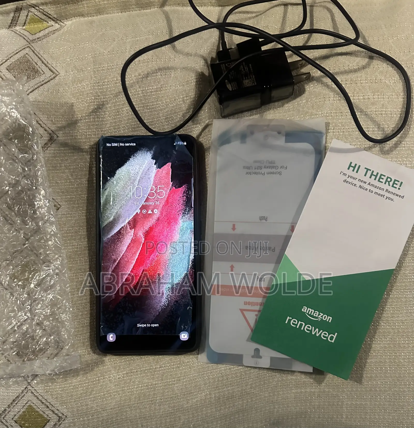 New Samsung Galaxy S21 Ultra 5G 128 GB Black