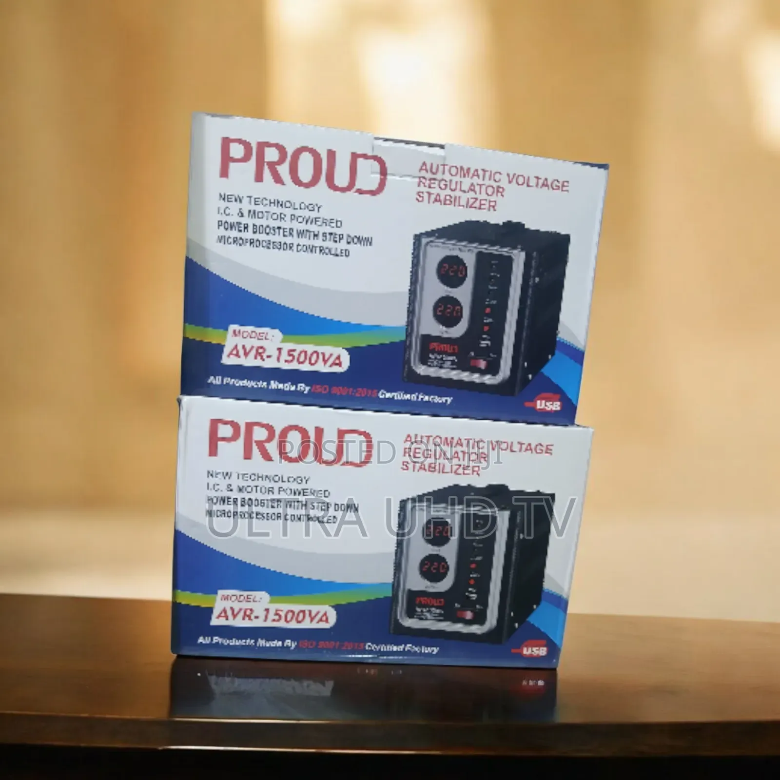 Proud Avr-1500va Automatic Voltage Regulator Stabilizer.