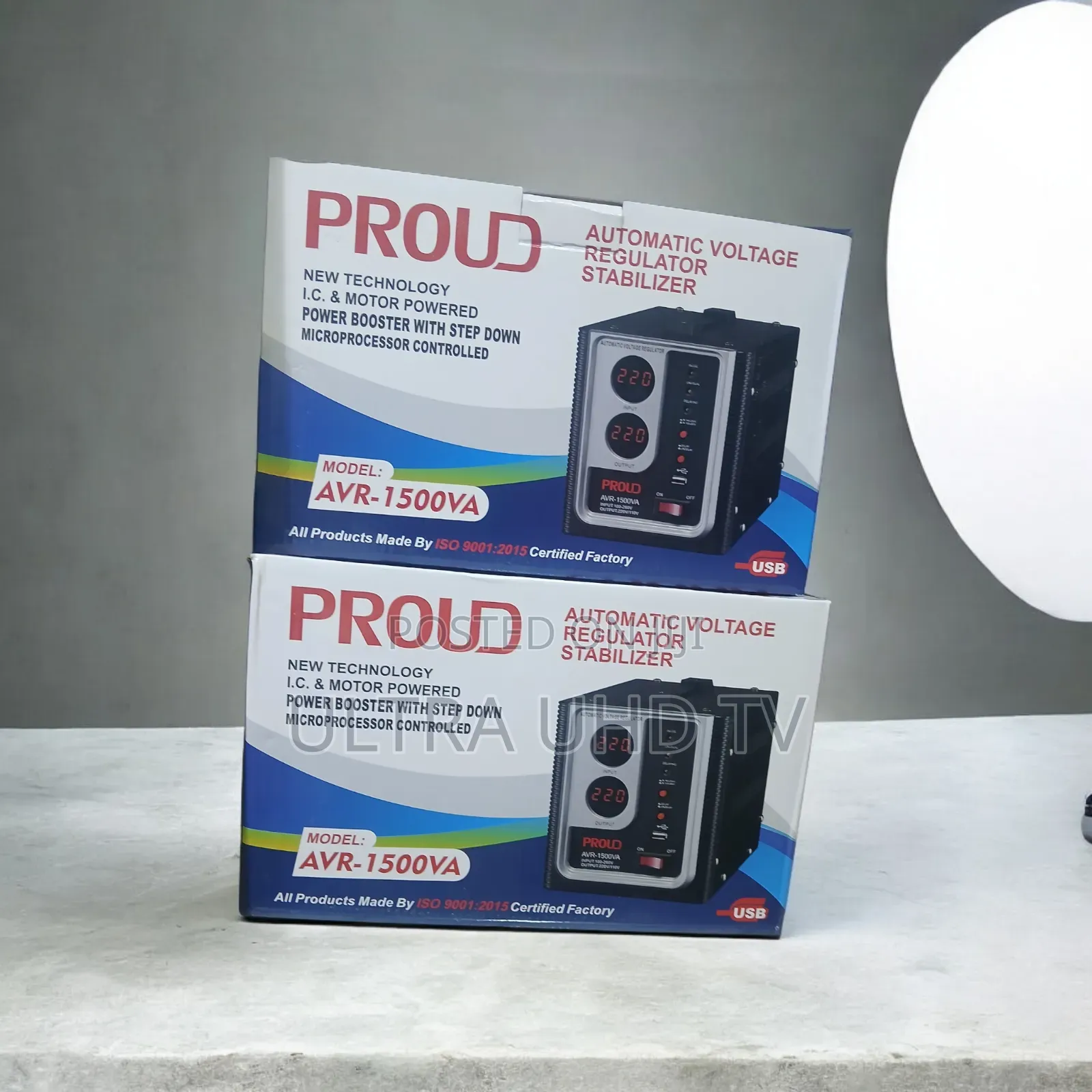 Proud Regulator Stabilizer. Technology: Features New I.C. Motor