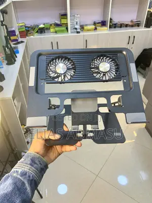 Ergonomic Portable Laptop and Pc Stand With 2 Fan