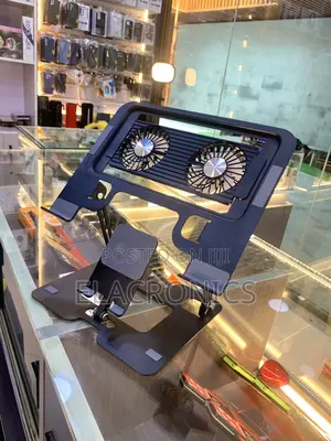 Ergonomic Portable Laptop and Pc Stand With 2 Fan