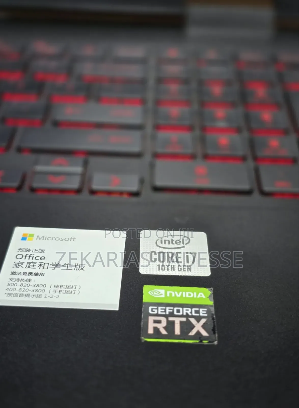 New Laptop HP Omen 15 16GB Intel Core I7 SSD 512GB