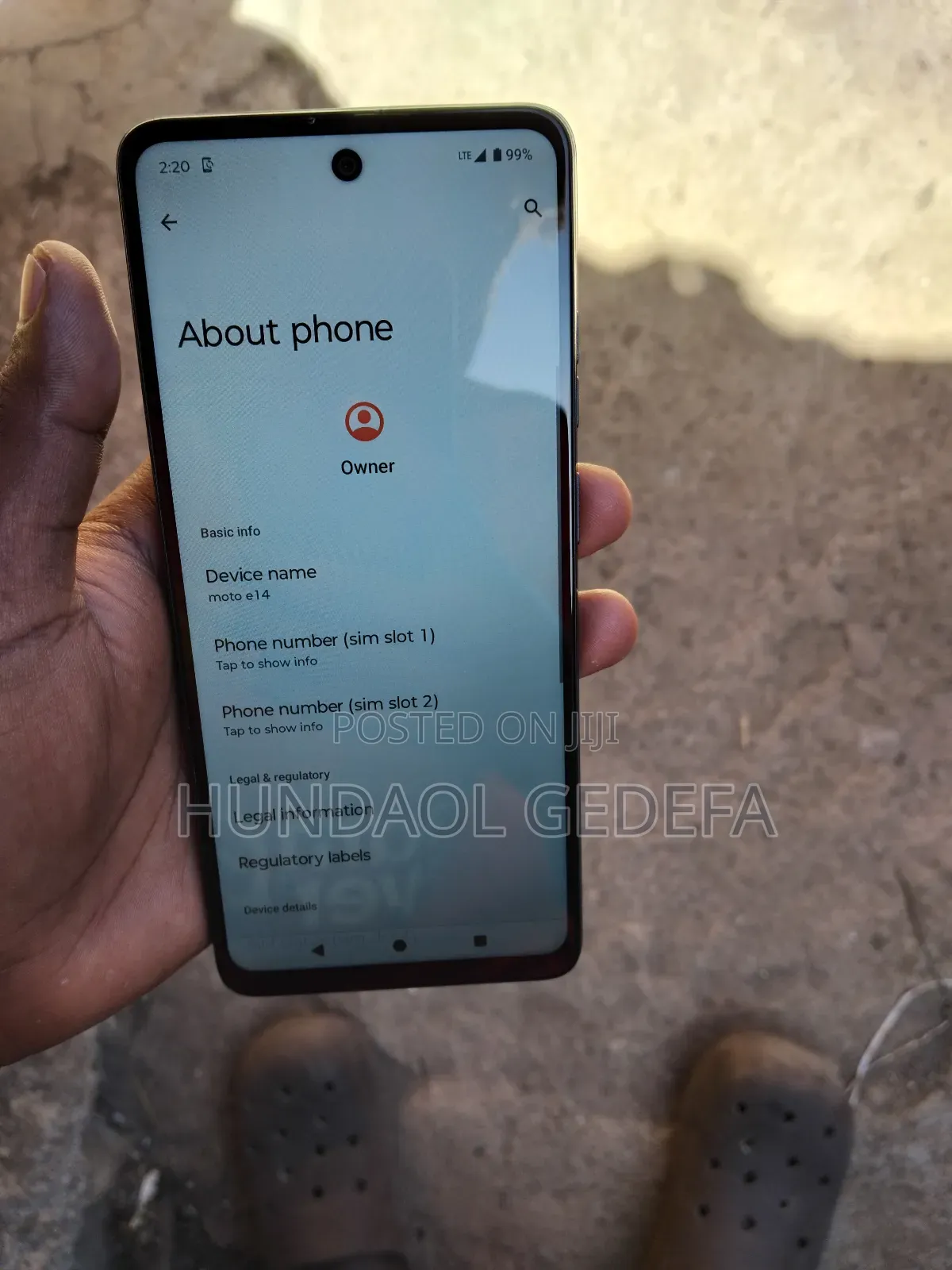 Motorola Moto E14 64 GB Black