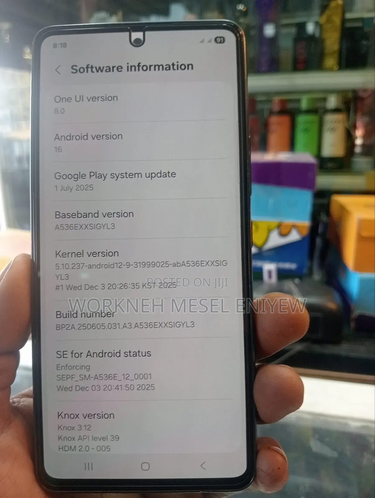 Samsung Galaxy A53 5G 128 GB Black