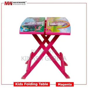 Children Folding Table And Chair Set