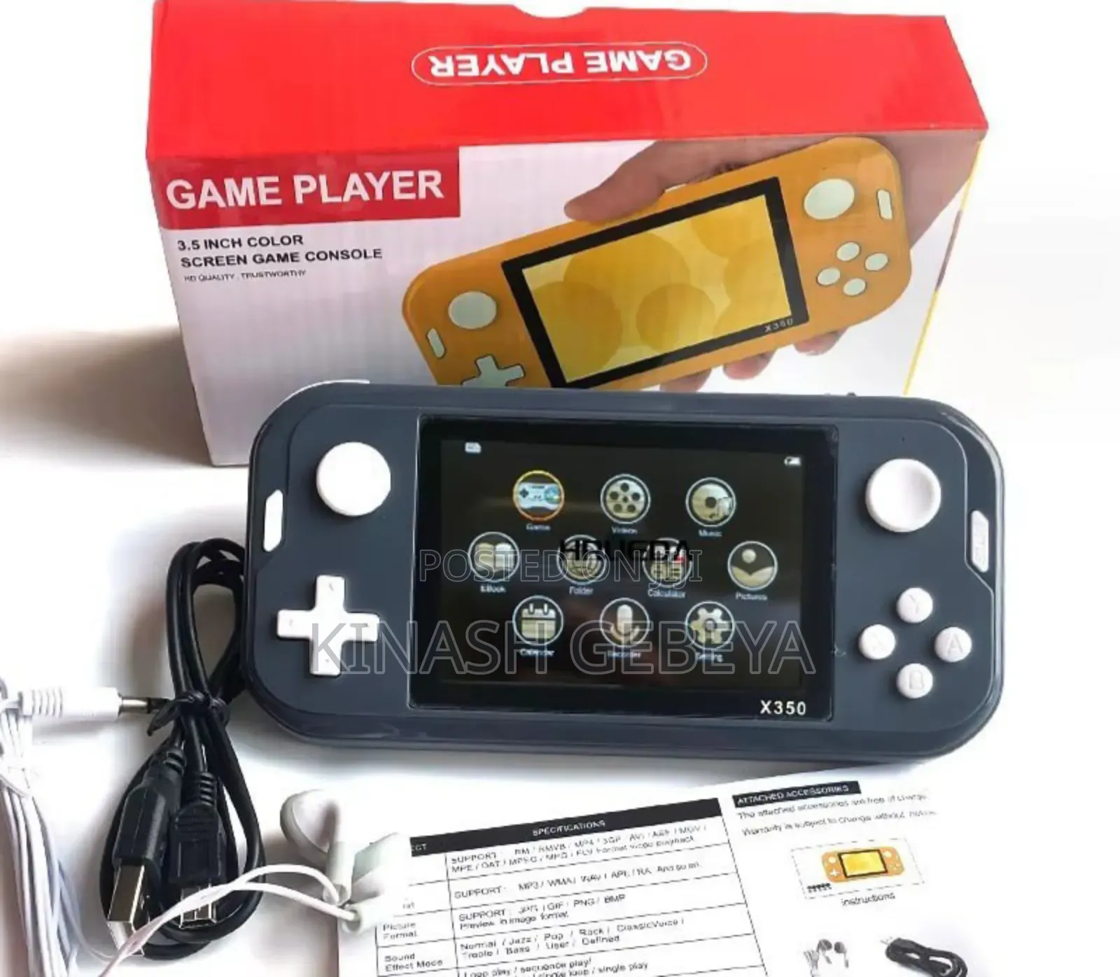X350 All In One Hand Held Game Box