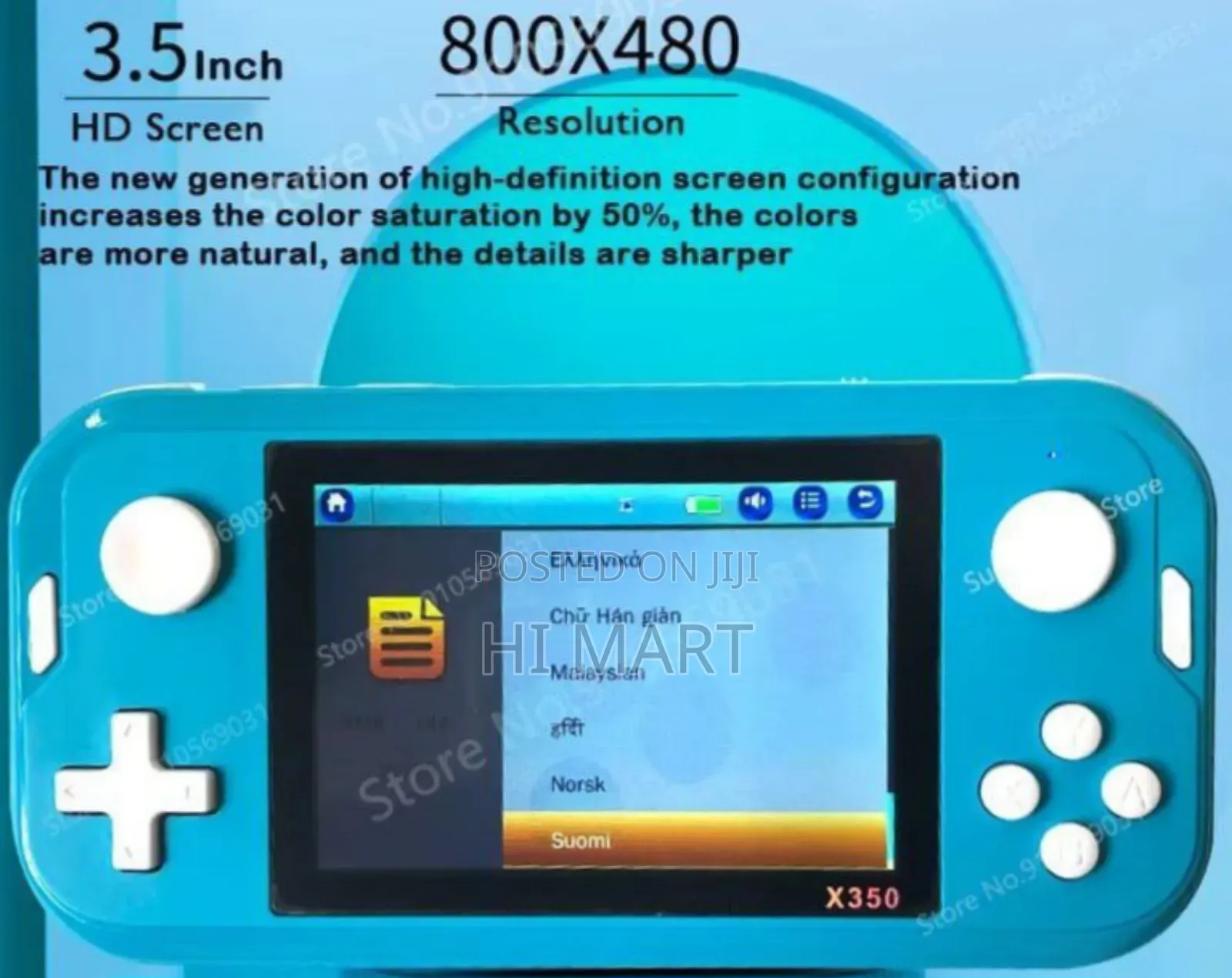 X350 Hand Held High Quality Game Box