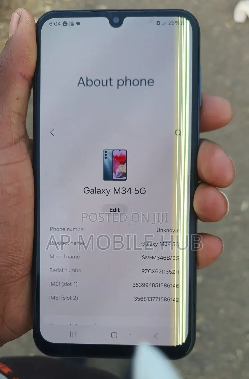 Samsung Galaxy M34 5G 128 GB Blue