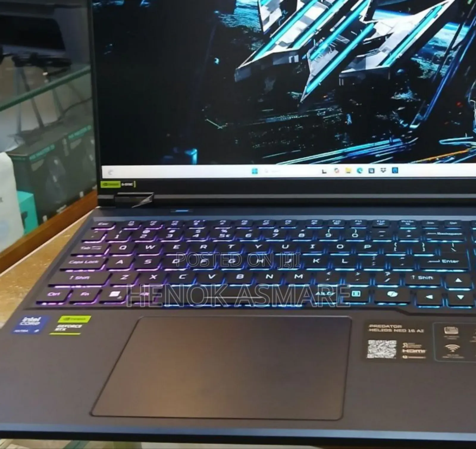 New Laptop Acer Predator Helios Neo 16 32GB Intel Core Ultra 9 SSD 1T