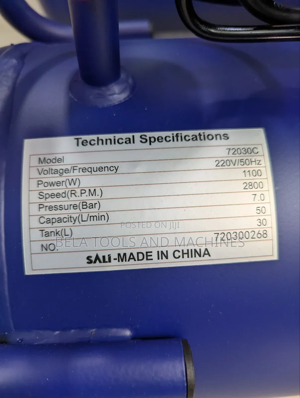 Sali Silent Air Compressor 30lit High Quality Silent Compressor