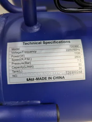 Sali Silent Air Compressor 30lit High Quality Silent Compressor