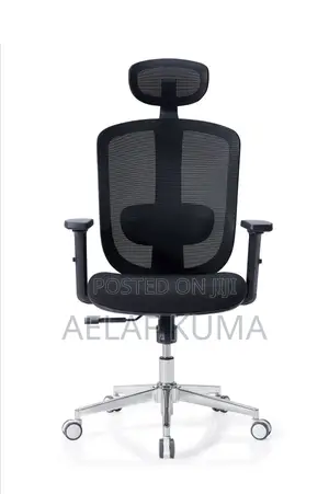 Ergonomic Office Chair – Smooth Wheels Adjustable Height