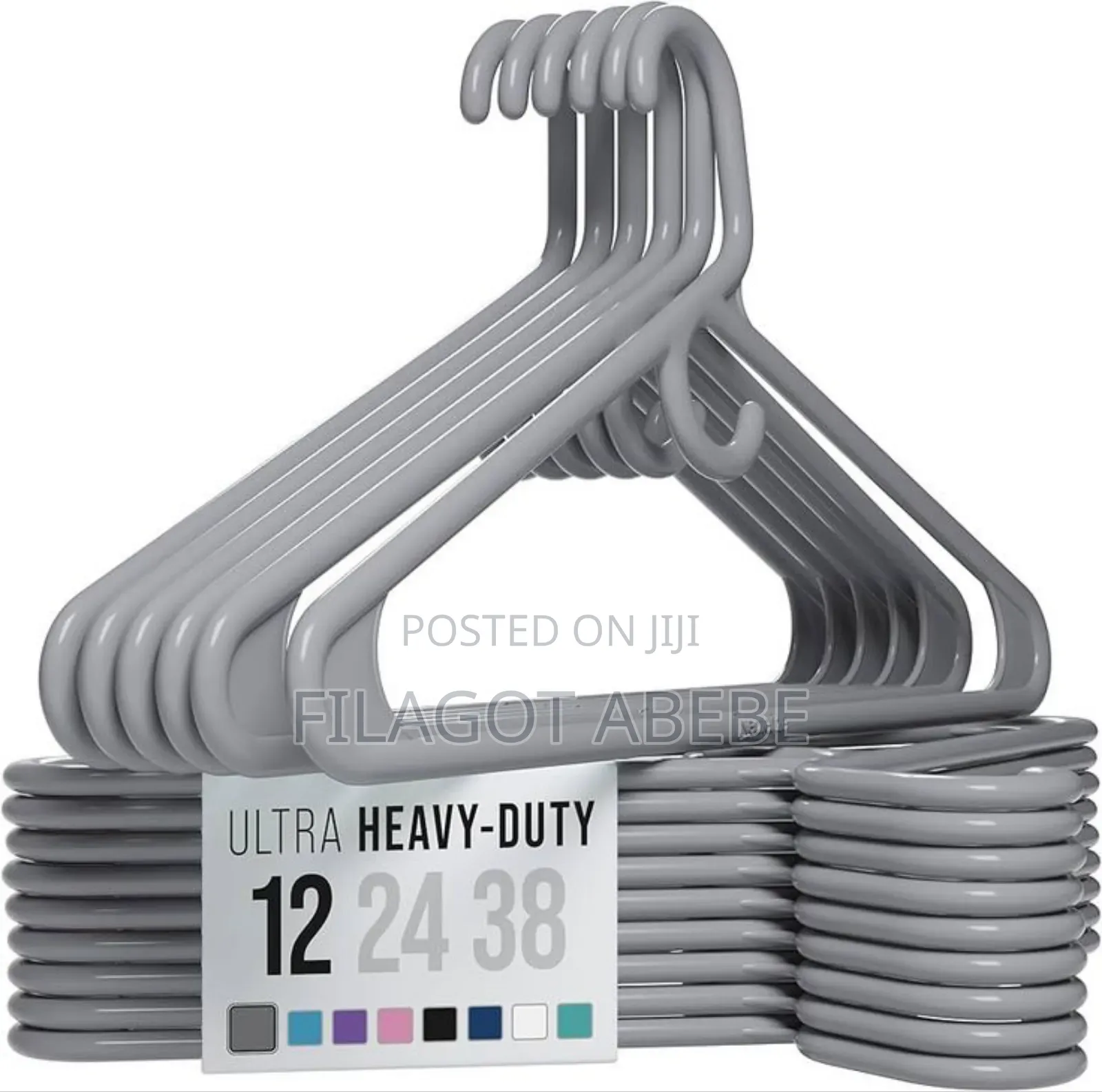 Clothe Hangers . Very Strong, Durable Material Pack of 12