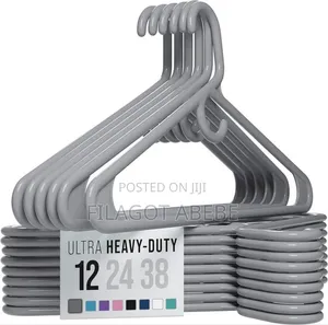 Clothe Hangers . Very Strong, Durable Material Pack of 12