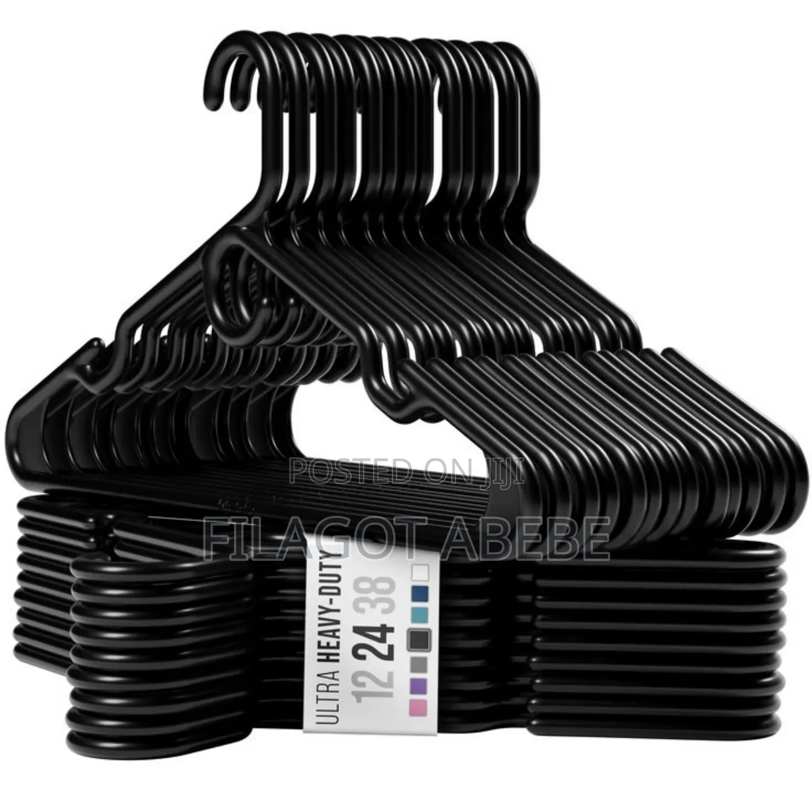 Clothe Hangers . Very Strong, Durable Material Pack of 12