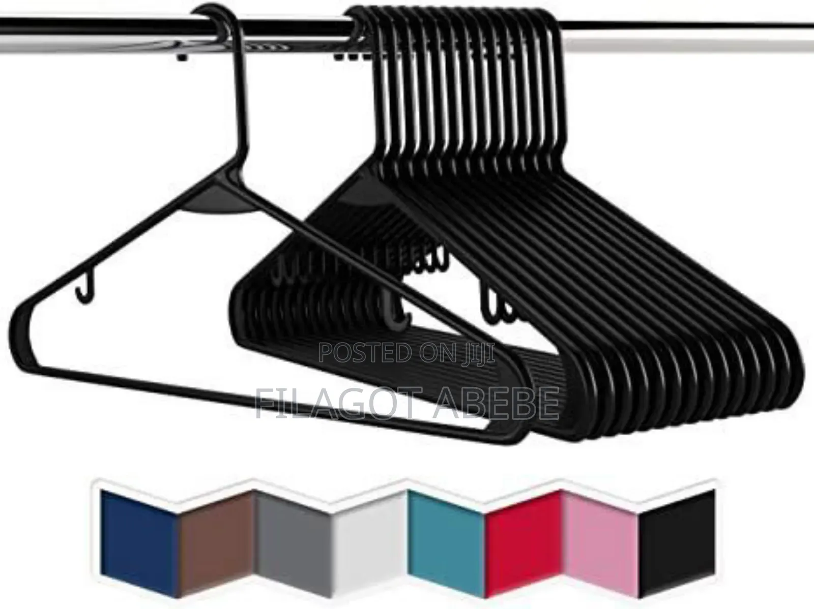 Clothe Hangers . Very Strong, Durable Material Pack of 12