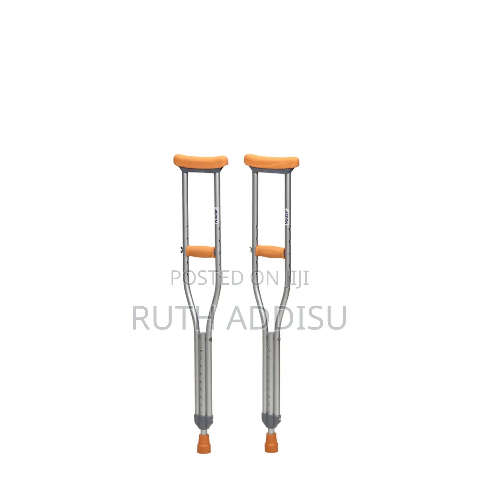 Hospital Medical Equipment: Crutches Extended Pair Crutches