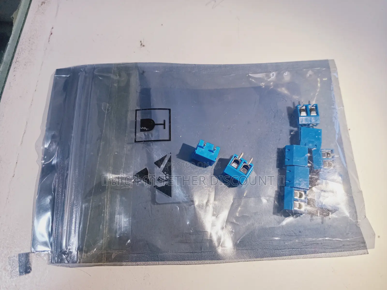 Hole 5mm Plugin,P=5mm Screw Teminal Block