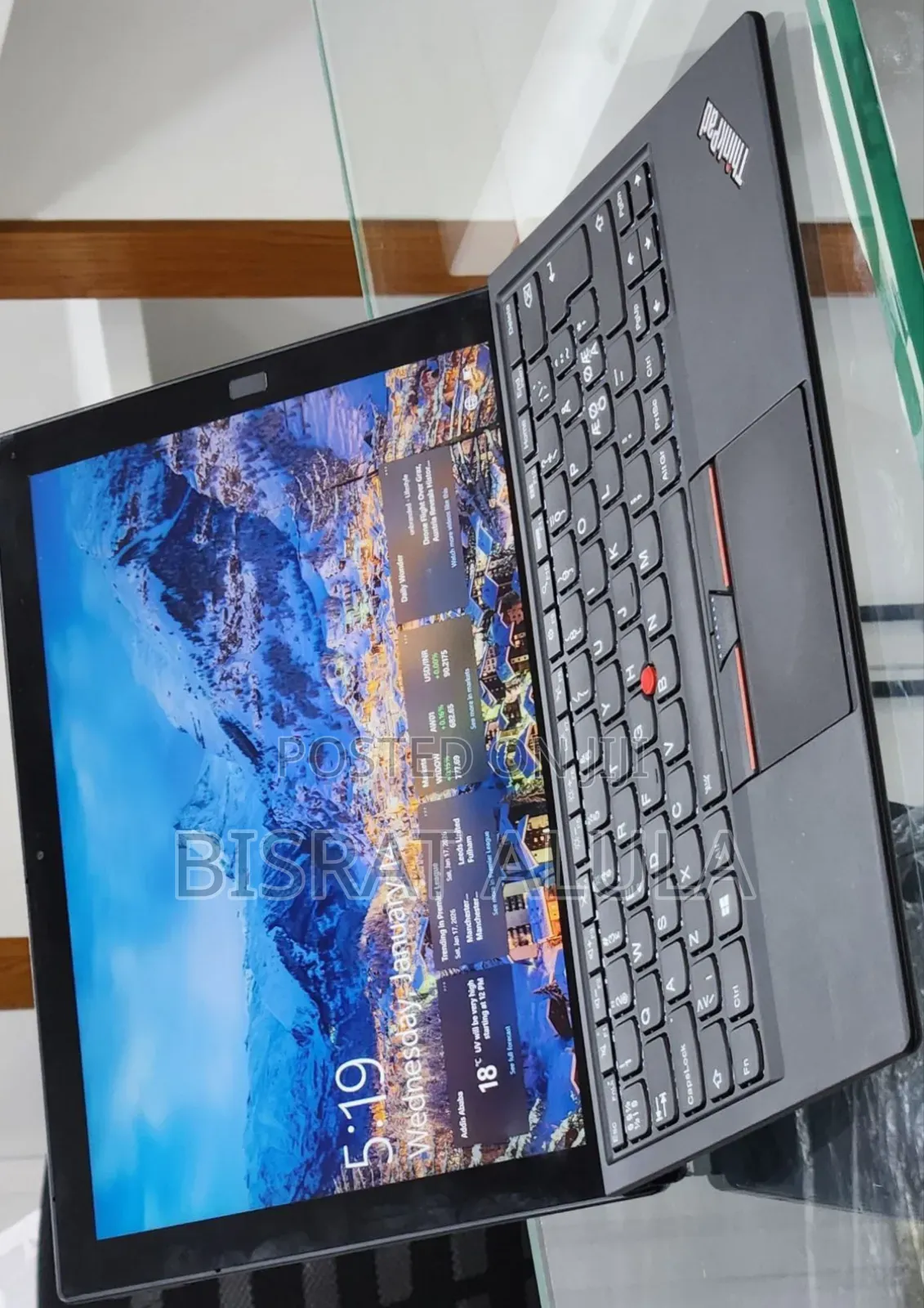 New Laptop Lenovo ThinkPad X1 Carbon 8GB Intel Core I5 SSD 256GB