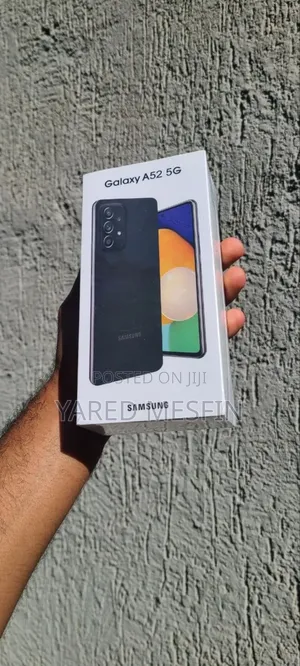 New Samsung Galaxy A52 5G 128 GB Black