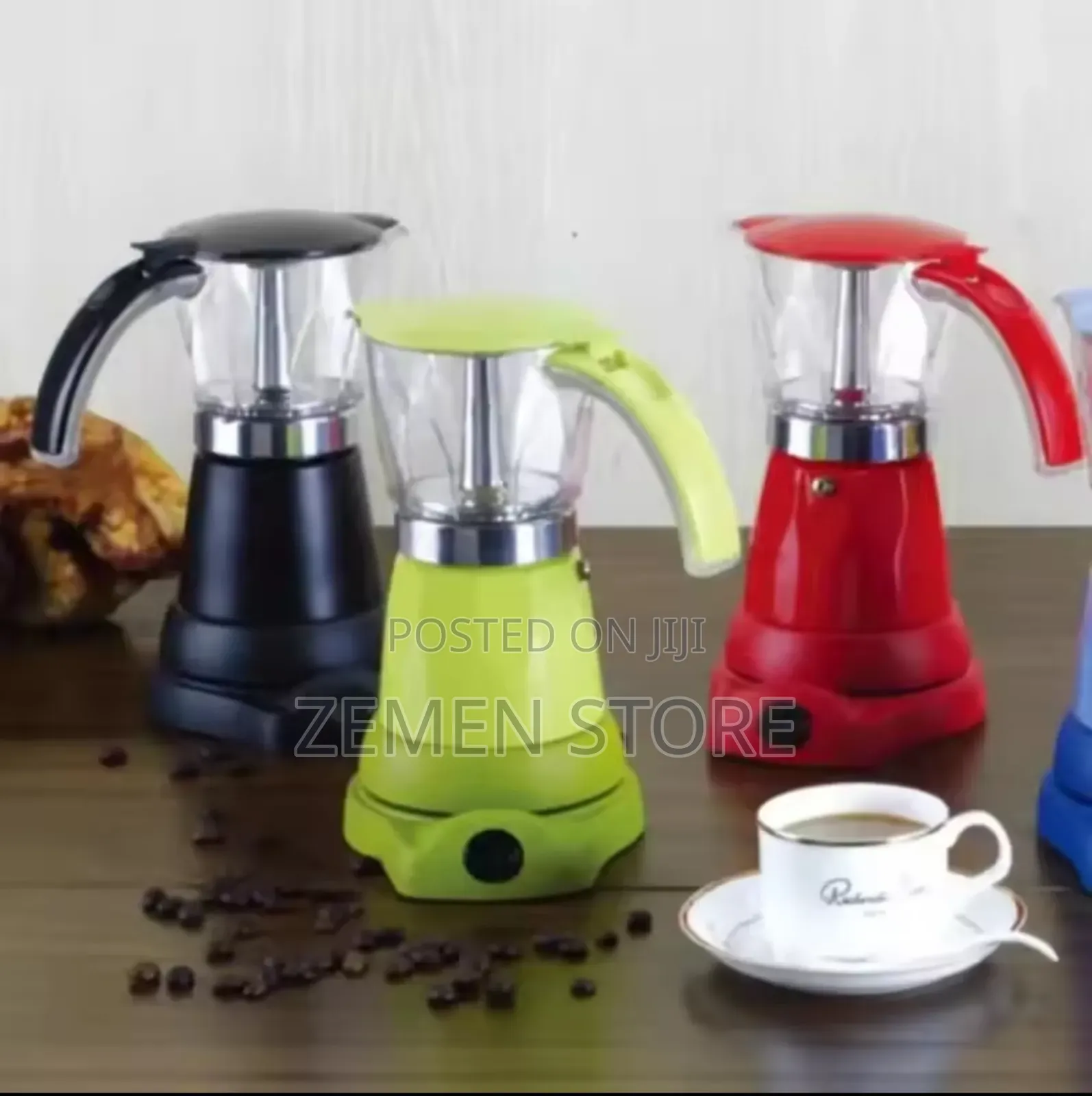 Electric Espresso Coffee Maker | የኤሌክትሪክ ቡና ማፍያ ማሽን